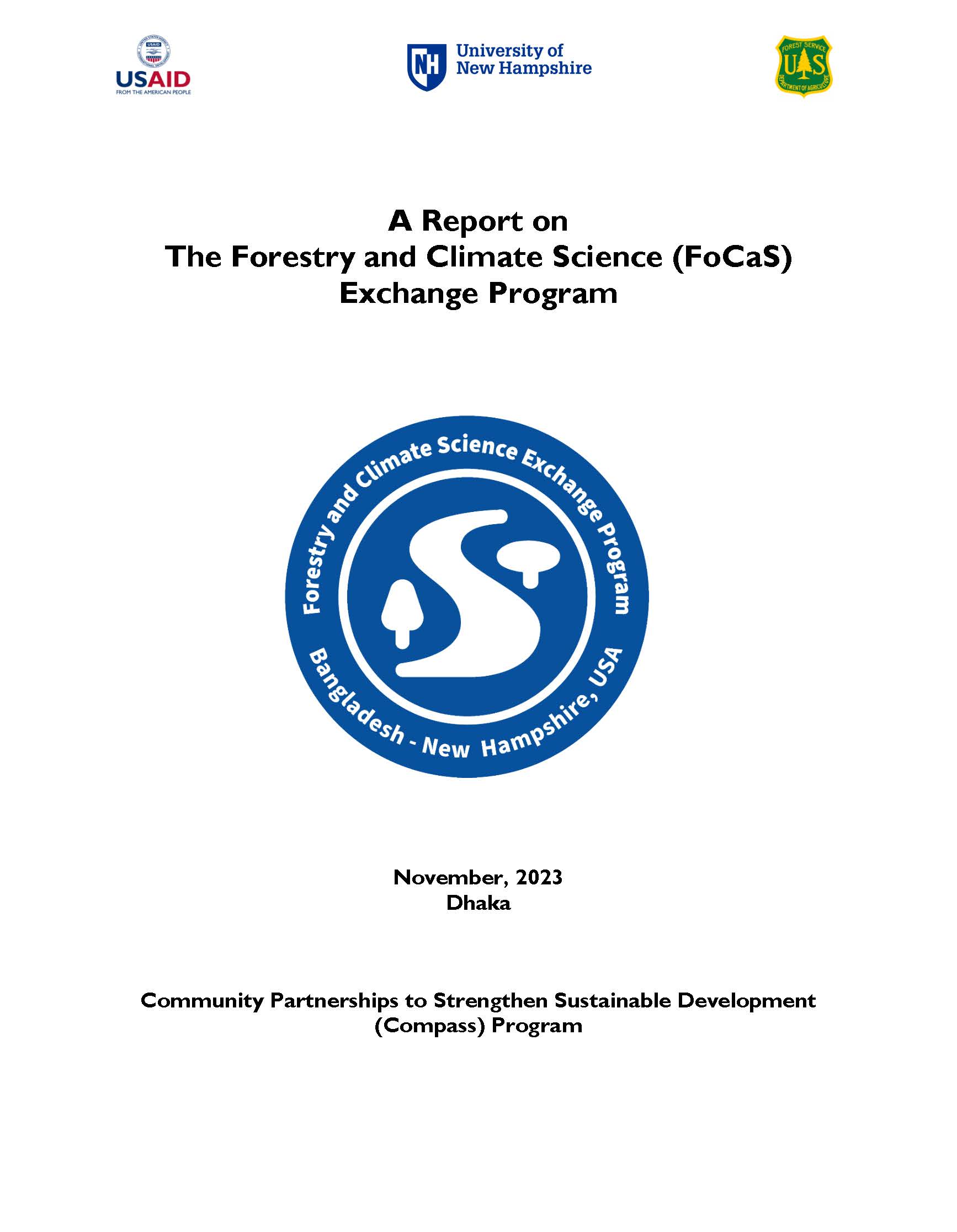 A Report on The Forestry and Climate Science (FoCaS) Exchange Program